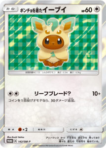 poncho wearing eevee