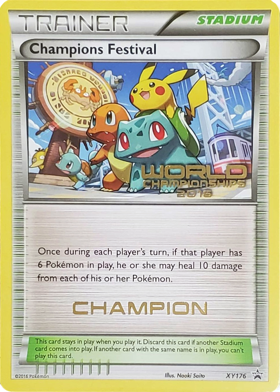 Pokemon Festival Of Champions Champion Champions Festival (176/XY English Promo) - Pokumon